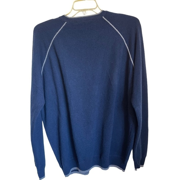 Hammacher Schlemmer 100% Cashmere Crew Neck, washableSweatshirt. Size XXL EUC - Picture 3 of 7
